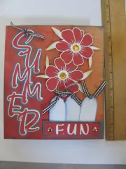 Pre-Made QUICK QUOTES 5.5" X 6" Mini Scrapbook Album Summer Fun NEW