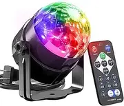 Oimzzr Remote Control Ball Lamp Stage Effect Light for Disco KTV Club Bar Home Party