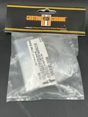 CUSTOM CHROME HARLEY DAVIDSON CLR TUR SIG LENS OEM 68440-86 TURN SIGNALS