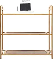 3-Tier Bamboos Shoe Rack to Entryway, DIY Standing Shoe Rack Bamboos Shoes to Closet/130