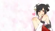 Anime girls kantai collection yamashiro miko white Playmat Game Mat Desk