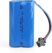 CSTAL 7.4V 1200Mah High Performance Lithium Battery, with SM-3P Connector, for Remote Control Climbing Deformation Vehicle/High-Speed Climbing Off-Road Vehicle