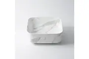Regency Square Ceramic Above Counter Basin Marble Pattern 360-390mm