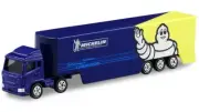 Tomica Metal Diecast Mini Cars #135 Michelin Motor Sports Transporter