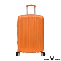 在飛比找momo購物網優惠-【RAIN DEER】菲爾斯28吋ABS鑽石紋防刮行李箱(橘