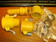 1" Type C Camlock Female Male Coupler x Hose Barb NPT MPT NYGLASS Hose Fittings
