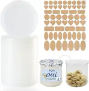 Yogurt Jar Lids for Oui - 12 Pack Lids for Oui, Yogurt Container Lids Clear Plas