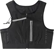 [Generic] Sports Chest Bag, Sports Vest Bag, Lightweight Vest Pocket, Lightweight Sports Chest Bag for Men and Women, Breathable Running Vest Bag for Training, Cycling, Hiking