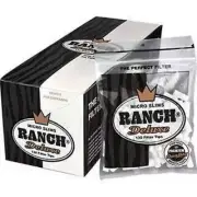 BULK BUY RANCH DELUXE Micro Slims (130 Filter Tips x 36 Bags)