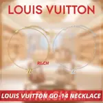 （二手）LOUIS VUITTON LV 項鍊 GO-14 項鍊，鍍金金屬#GOLD #SILVER #RICH，SHO