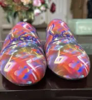 NEW! Christian Louboutin Navy Coolito Disco Mule Slippers-size 37.5 - $950 Value