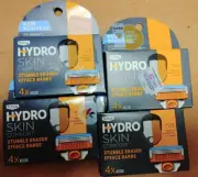 Schick Hydro Skin Comfort Stubble Eraser Razor Refills, 16 Cartridges