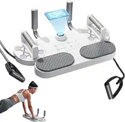 -up Training Board - Foldable Up Bar | Calisthenics Equipment Multifunction | Workout Equipment | Multi-Functional Pushup Bar System | Fitness Floor Chest, Muscle Exercise For Home