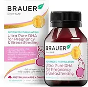 Brauer Ultra Pure DHA for Pregnancy & Breastfeeding - 60 Soft Capsules