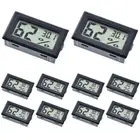 10Pcs Digital Hygrometer Thermometer Without Cable Fahrenheit for Garden Cellar
