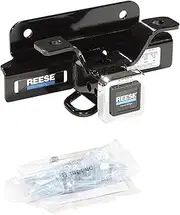 Reese Towpower 44738 Class III Custom-Fit Hitch with 2" Square Receiver Opening, Includes Hitch Plug Cover