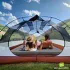 Single Memory Foam Camping Mattress Portable Sleeping Travel Mat Thick Couch Bed