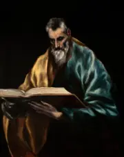 El Greco - St. Simon Giclee Fine Art Print on Canvas Wall Decor Printing 36"