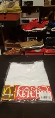 Cactus Plant Flea Market x Travis Scott x McDonalds Ketchup t-shirt Small