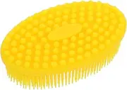 Vaguelly Baby Hair Comb Brush Silicone Baby Bath Brush for Newborns Toddlers Kids for Gentle Scalp Massage