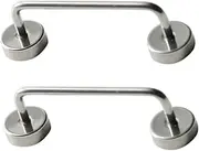 [JEWEDECO] Stainless Steel Collarbone Rings Bent Barbell Body Jewelry Circular Barbell Body Piercing Barbells Barbell Jewelry Collarbone Studs Ring Bar Body Piercing Rings Silver