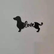 Dachshund Love wall decor