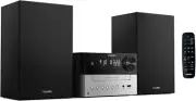 PHILIPS Stereo System Bluetooth with CD Player, MP3, USB, Audio In, FM Radio 18W