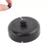 Dolphy Retractable Stainless Steel Round Clothesline - Black
