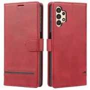 For Samsung Galaxy A13 4G Scratch-resistant Splicing Leather Case Wallet Stand Magnetic Clasp Protector