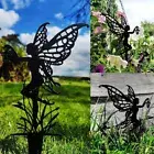 Iron Fairy Garden Decor Fairies Figures Sculpture Metal Garden Fairy Sculpture