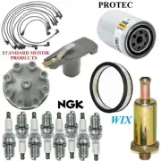 Tune Up Kit Filters Cap Wire Spark Plugs For FORD ELITE V8 6.6L 1975 (for: Ford)