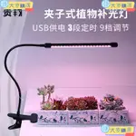 📣免運下殺👍植物燈貴翔 多肉補光燈上色全光譜充電LED 植物 燈 生長燈 花卉蘭花盆景桌面