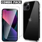 For iPhone 13 12 11 Pro Max X XR 6 7 8 Plus SE3 2022 Shockproof Clear Cover Case