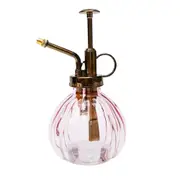 Urban Glass Water Mister Garden Plant/Flower Watering Container Pink 16cm
