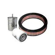 Sakura Oil Air Fuel Filter Service Kit for Holden Commodore VL 5.0L V8 86-88