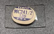 NOS Perfit Mineral / Glass Rectangular Watch Crystal MC 241/2 139 24.1 x 13.9 MM