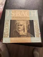 Martins Bach Well-Tempered Clavier Books 1&2 7LP Set PLAY GRADED Fully Tested