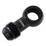Aeroflow Alloy AN Banjo Fitting 18 x 1.5 mm to -10AN, AF726-10BLK