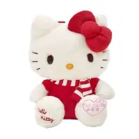 在飛比找Yahoo!奇摩拍賣優惠-♥小公主日本精品♥Hello Kitty 冬季變裝 條紋圍巾