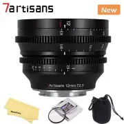 7artisans12mm T2.9 APS-C Lens For For Sony E Fuji X Canon RF Nikon Z Leica L M43
