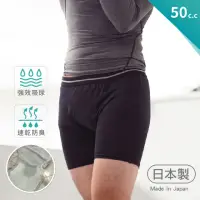 在飛比找momo購物網優惠-【IOHS】男性微50CC-日本速吸尿用內褲(防漏安心 抗菌