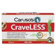 [Caruso's Natural Health] Carusos CraveLESS 30 Tablets