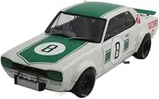 Scale Finished Model Car Collectible Souvenirs 1:18 for Nissan Gt-r 1971 Alloy Racing Diecast Simulation Metal Model Car Toy Gift Miniature Replica Car