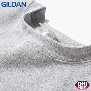 【Oh T-Shirt】GILDAN 88000 亞規大學T恤 刷毛T 素色T 素面圓領長T 美國棉 長袖 百搭