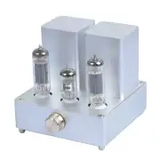 1set Mini APPJ EL84+12AX7B Tube Amp Audio Amplifier Silver Original Miniwatt N3