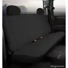 FIA SP85-12 BLACK Seat Protector Custom Rear Seat Cover - Bench Seat, Black