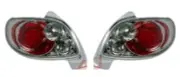 Mga ilaw sa Tail for Peugeot 206 98-Chrome LTPE10WS XINO AU