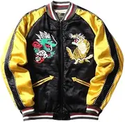 Houston RAYON SOUVENIR JACKET (MAP) 51395