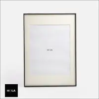 在飛比找momo購物網優惠-【HOLA】簡約鋁製畫框50x70cm 黑