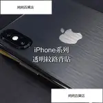 DEVILCASE IPHONE12透明背貼膜IPHONE11 XS MAX XR后背膜磨砂背貼